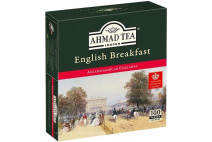 Чай Ahmad "Англійський до сніданку" в пакетиках (100 шт.) ціна