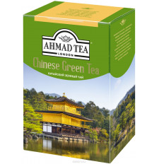Чай китайский зеленый листовой Ahmad Chinese Green Tea 200 гр