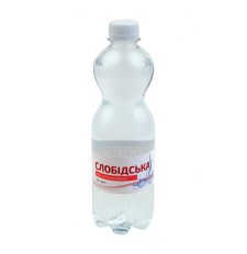 Вода "Слобідська" в пляшках 0,5 л (12шт.)газ\негаз